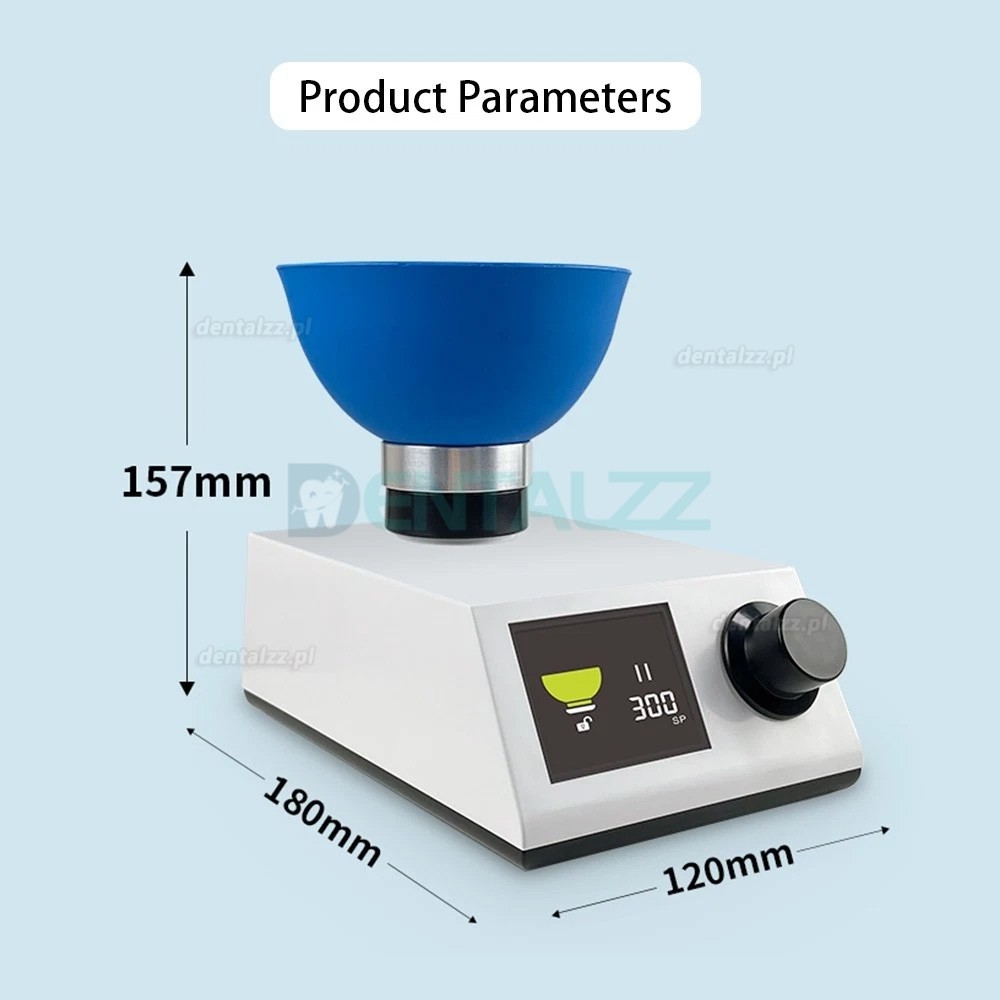Automatyczny Mieszalnik Alginatu Stomatologiczny Regulowana Prędkość 5&ndash;300 obr./min